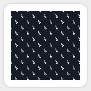 Mountain Ash Collection - Black and White Pattern Sticker